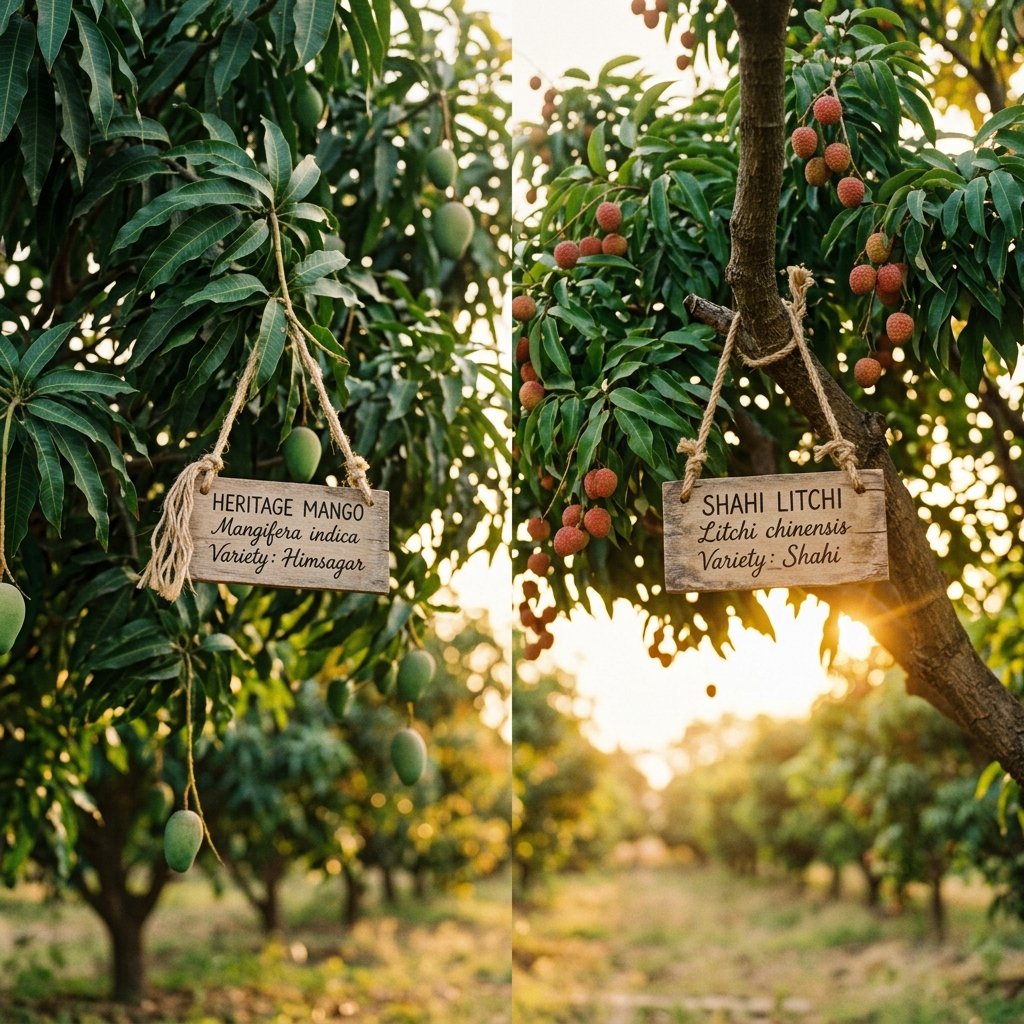 Heritage Adoption — Both Mango and Litchi Trees